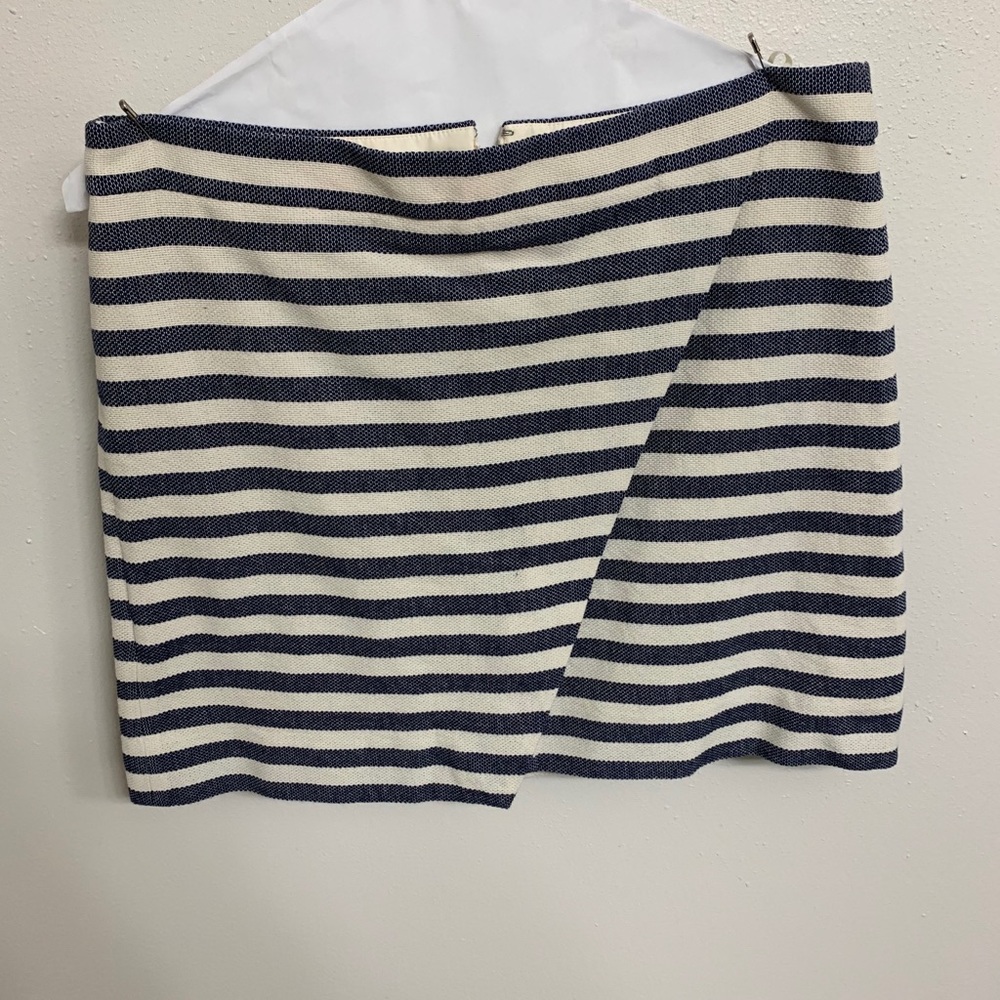 Striped J.Crew mini skirt